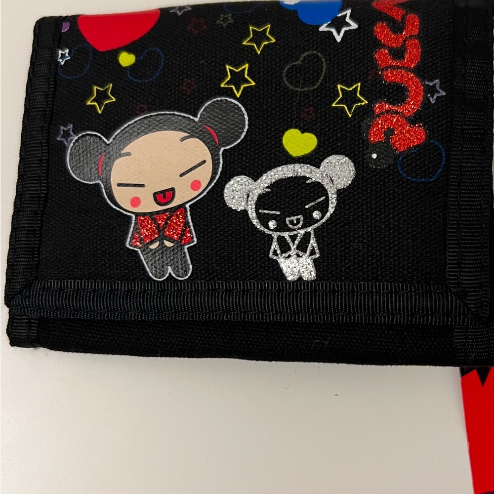 Vintage Pucca Black Wallet - Trifold - Rare Limited edition